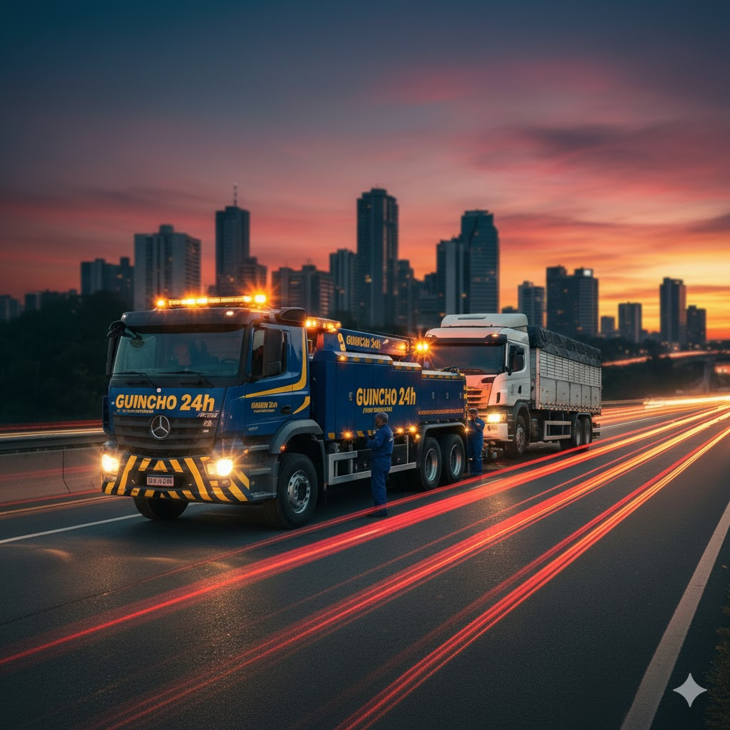 Serviço de Guincho para Caminhão em Goiânia