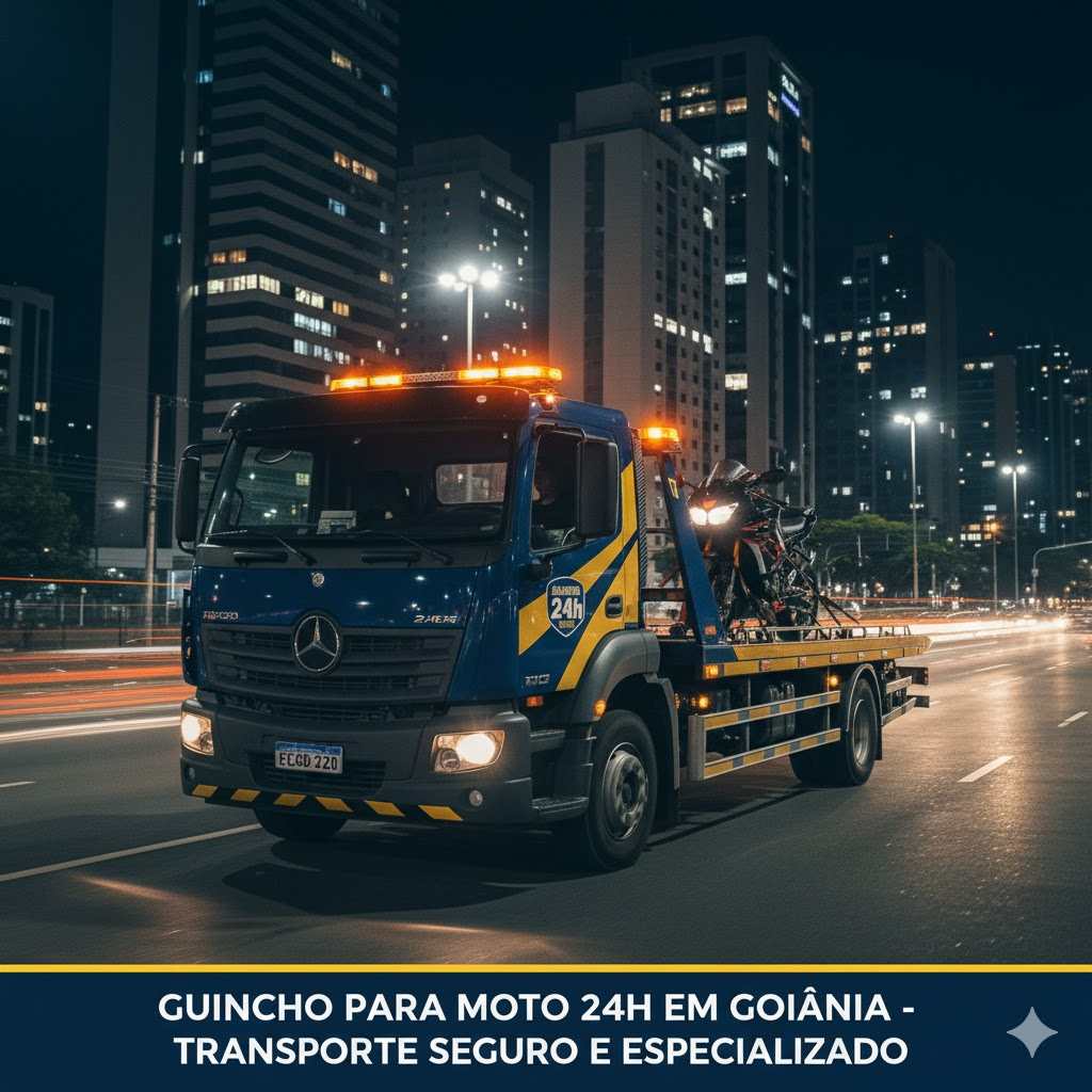 Serviço de Guincho Goiânia Moto em Goiânia